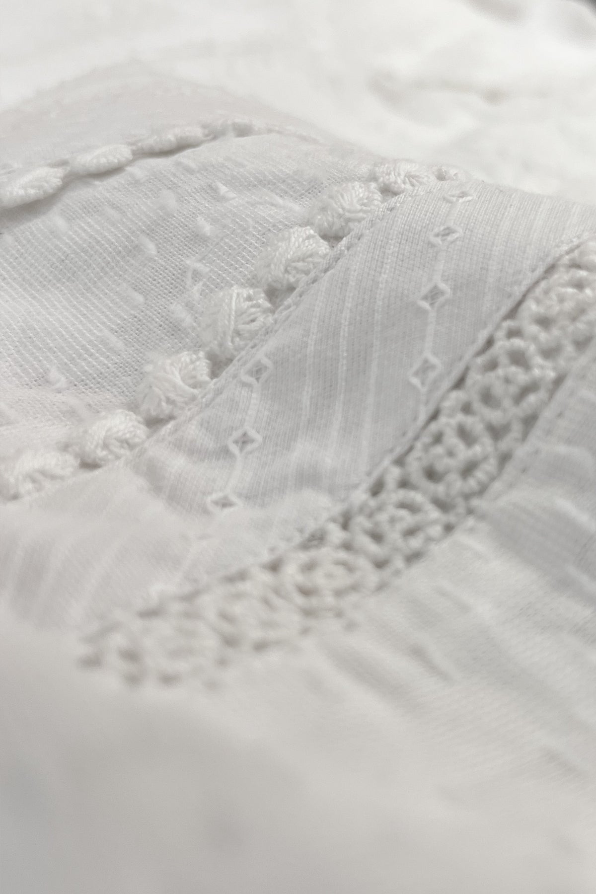 Roza Reema White Kurta