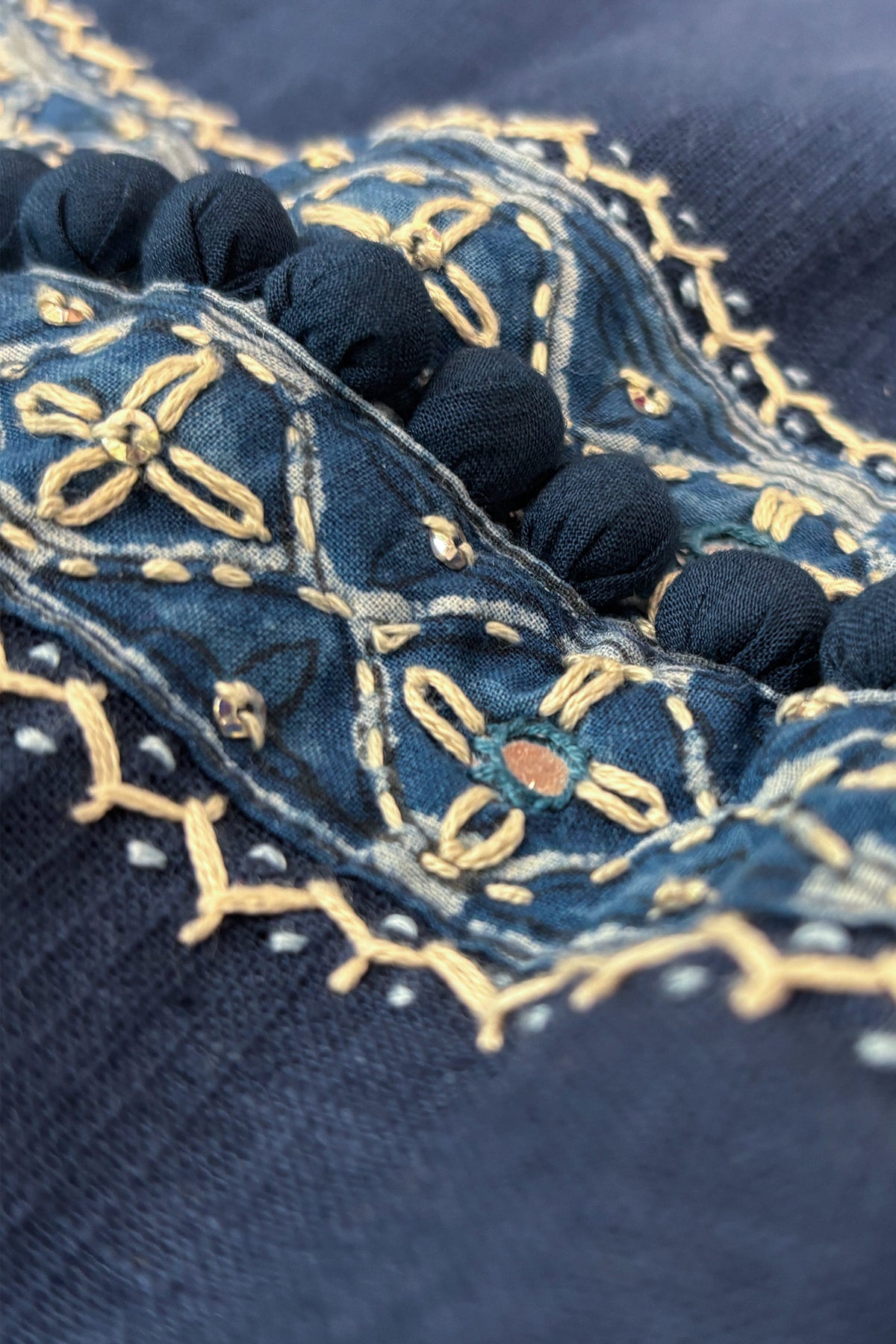 Sehra Nazneen Bagru Kurta