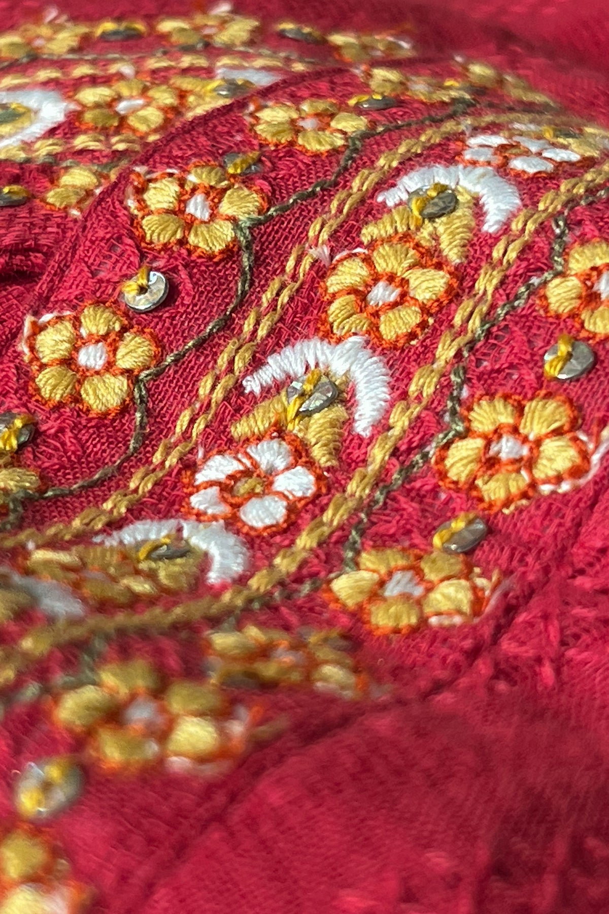 Mehraab Mehr Red Kurta