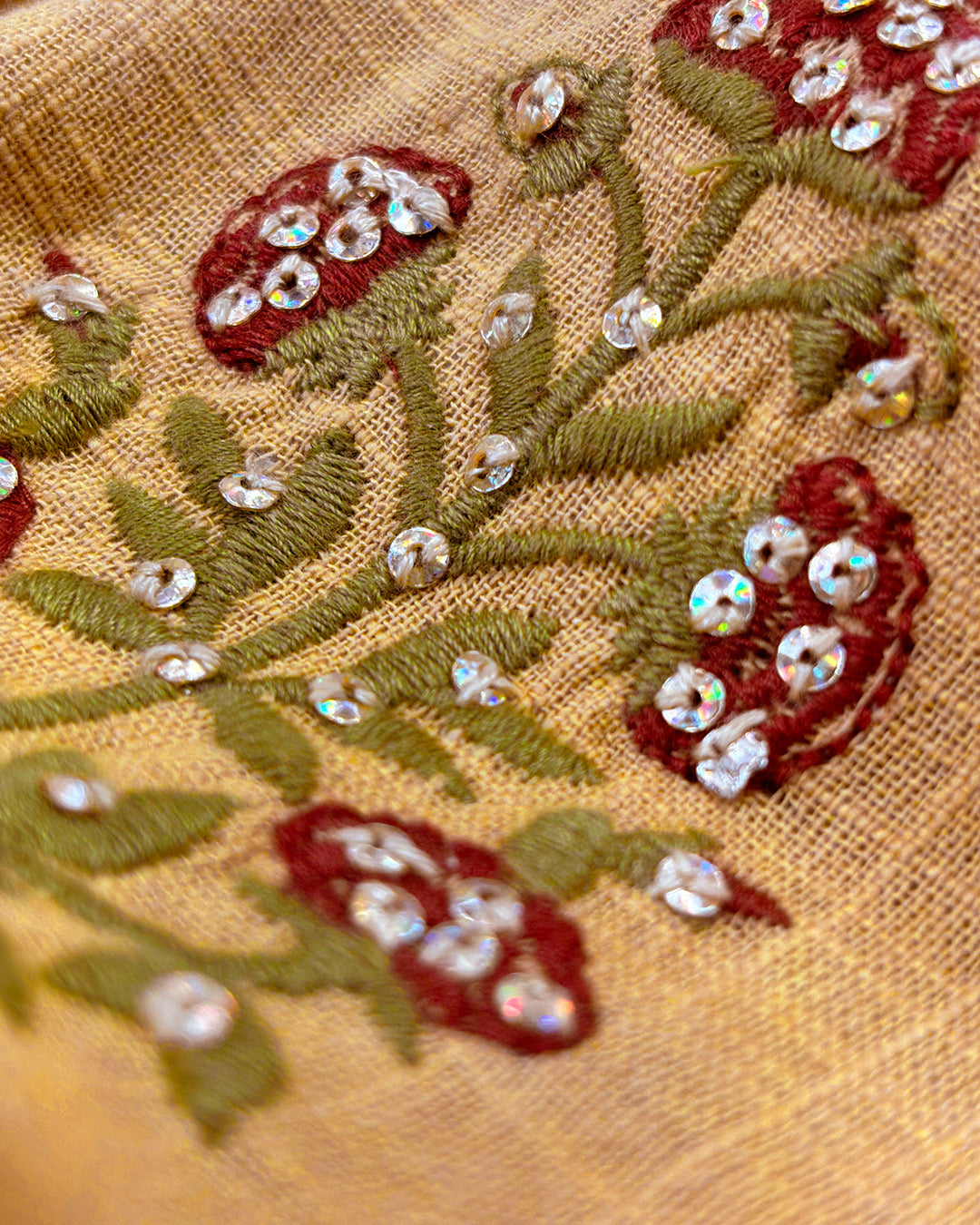 Mehraab Ameera Straw Yellow Kurta