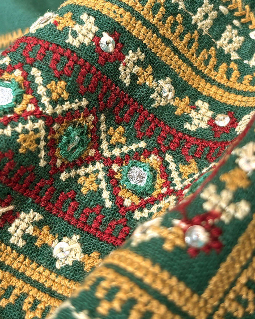 Mehraab Mira Green Kurta
