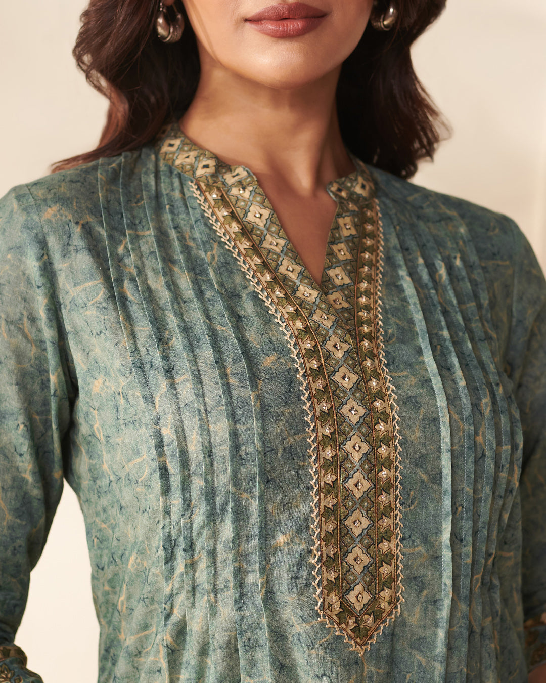 Rangrez Nasrin Blue Top