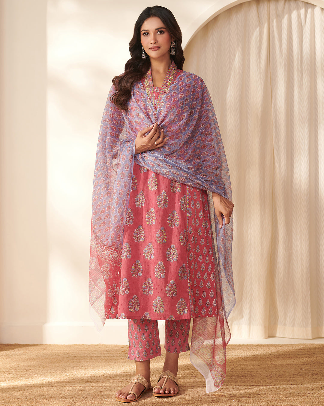Gulbarg Fida Sanganeri Narrow Pants
