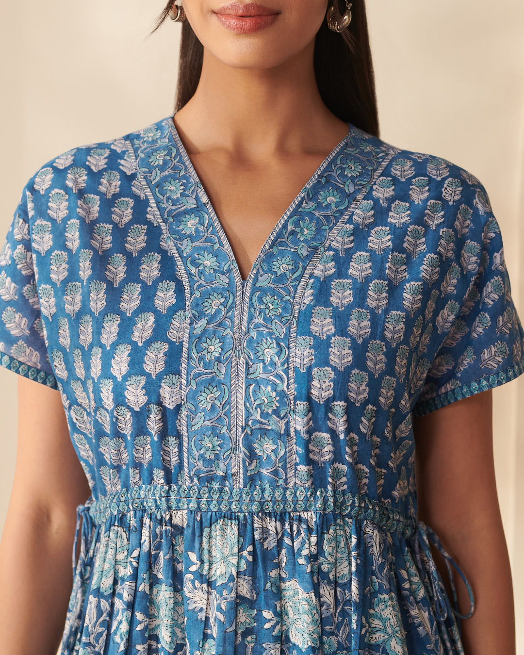 Mehreen Zafrina Blue Dress