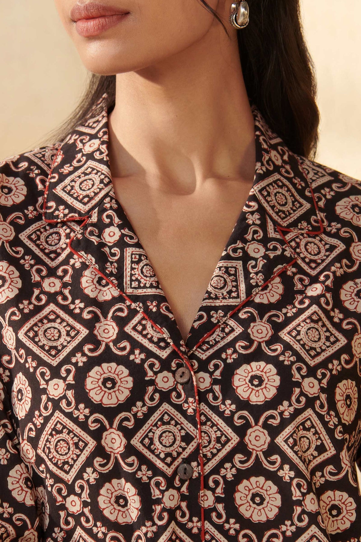 Sehra Nargis Bagru Co-Ord Set