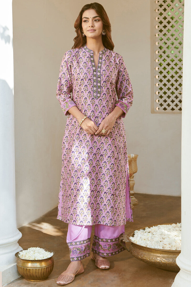 Mehrunissa Sahira Chanderi Kurta