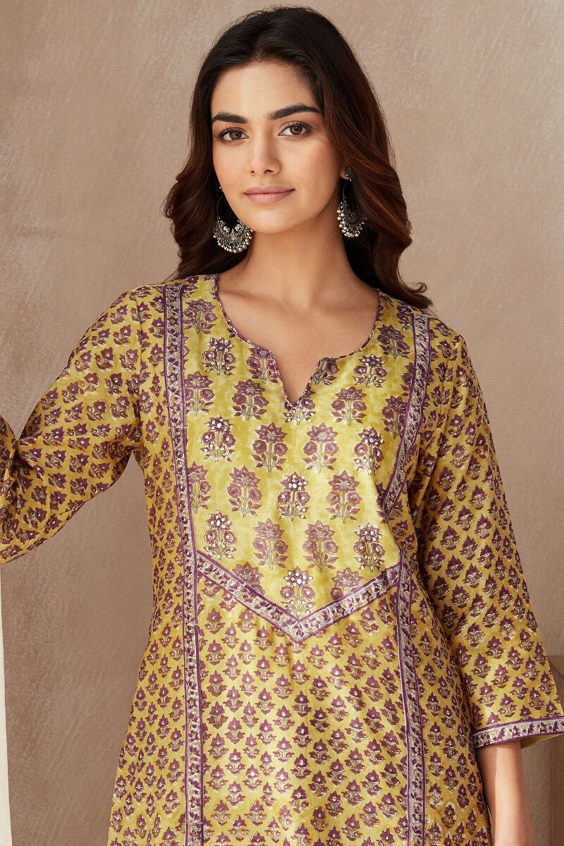 Mehrunissa Nusrat Chanderi Kurta