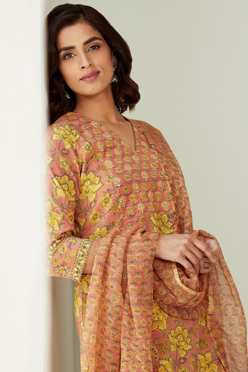 Gulzar Alizah Sanganeri Kurta