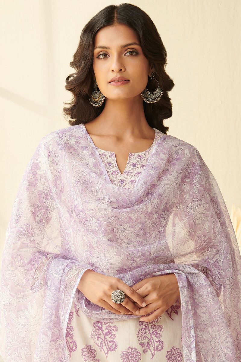 Isfahan Heer Sanganeri Kota Dupatta