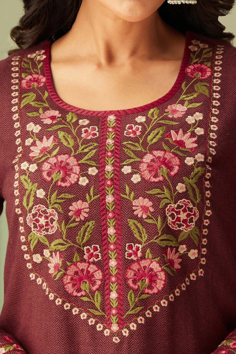 Naadirah Nafisa Faux Wool Kurta