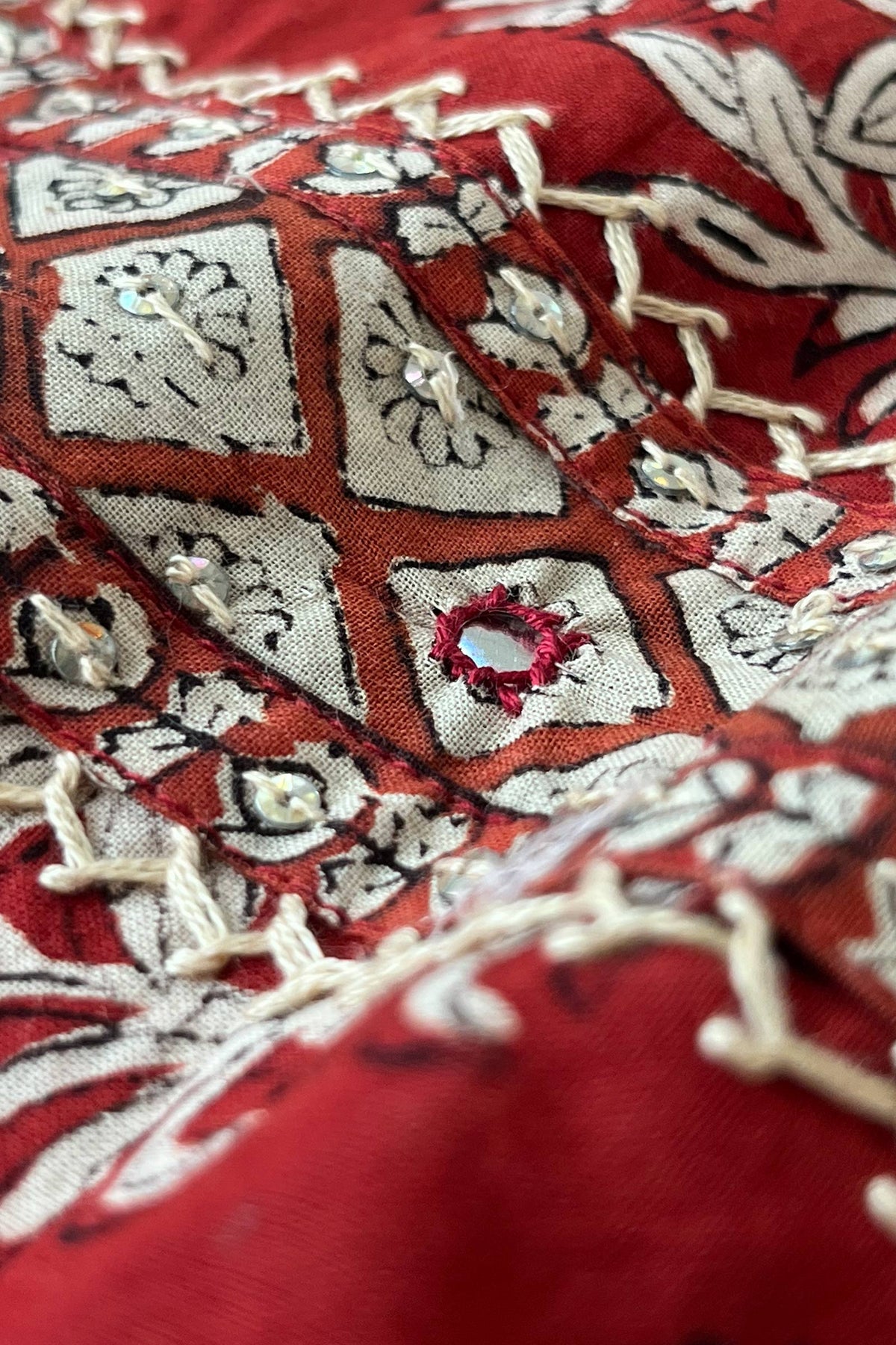 Surplus: Sehra Fazeen Bagru Kurta