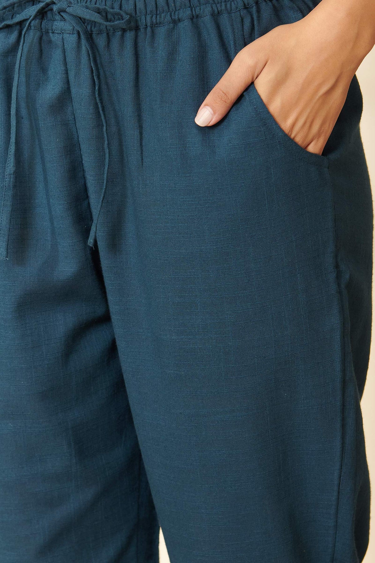 Roza Amina Blue Narrow Pants