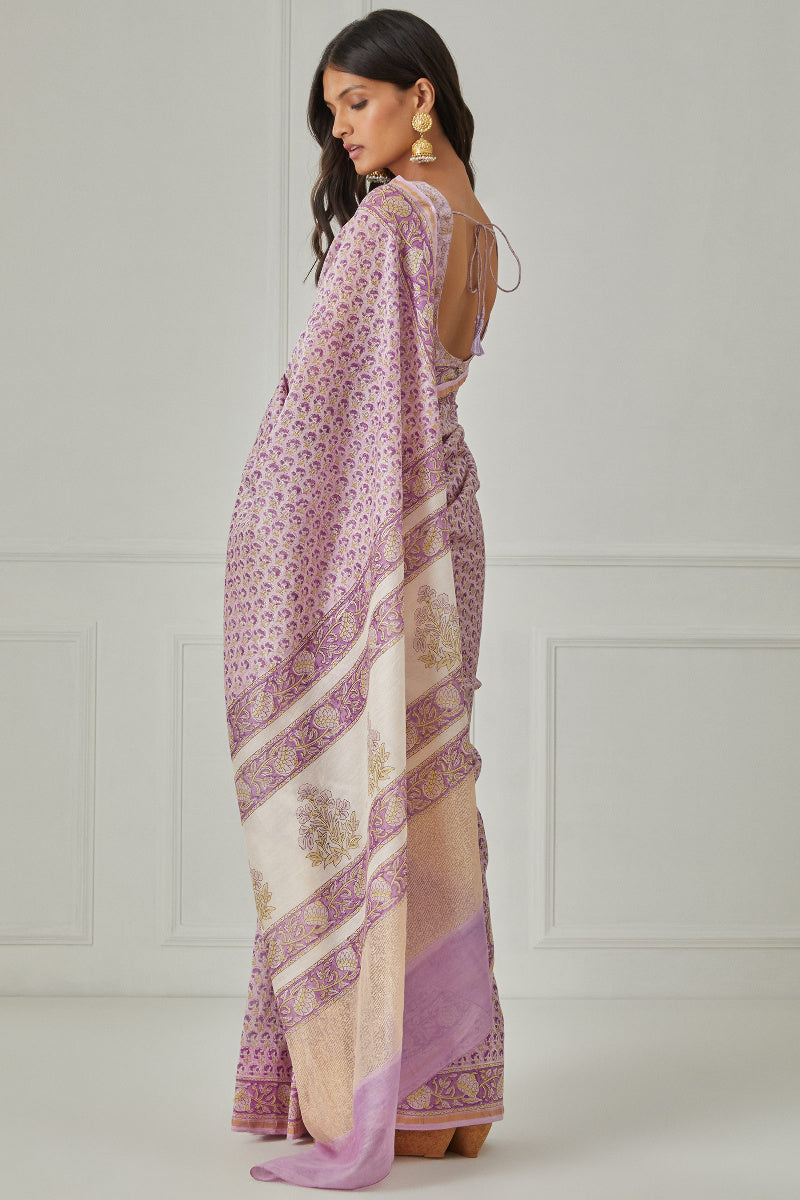 Mehrunissa Gazala Chanderi Saree