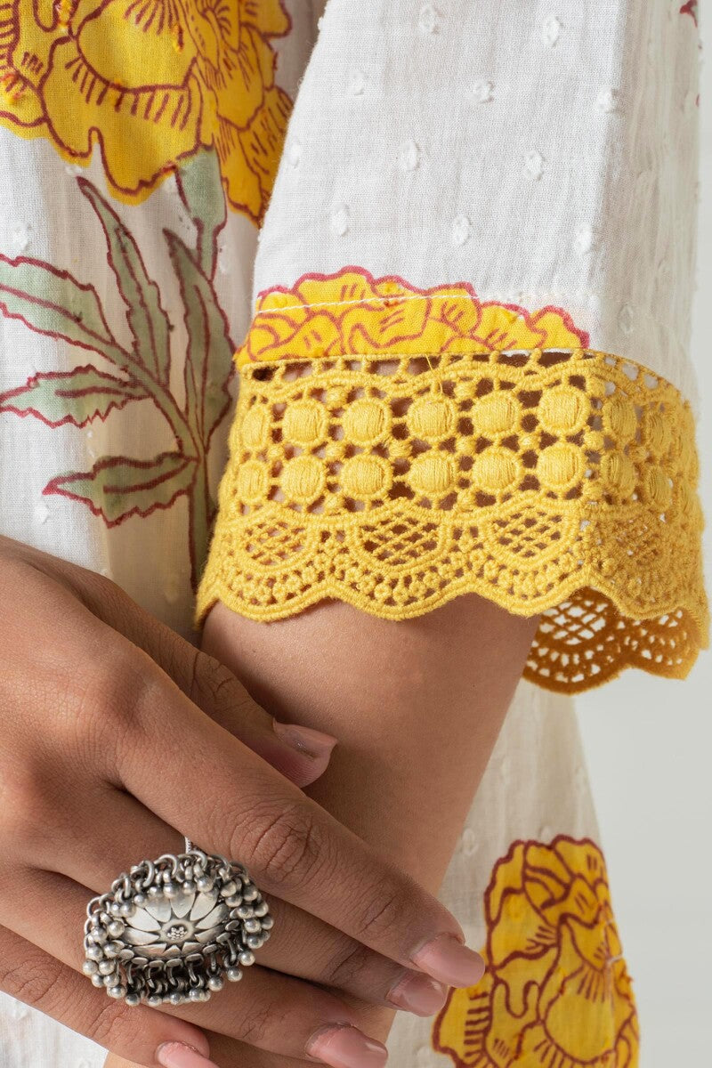 Gauhar Samaira Block Printed Kurta