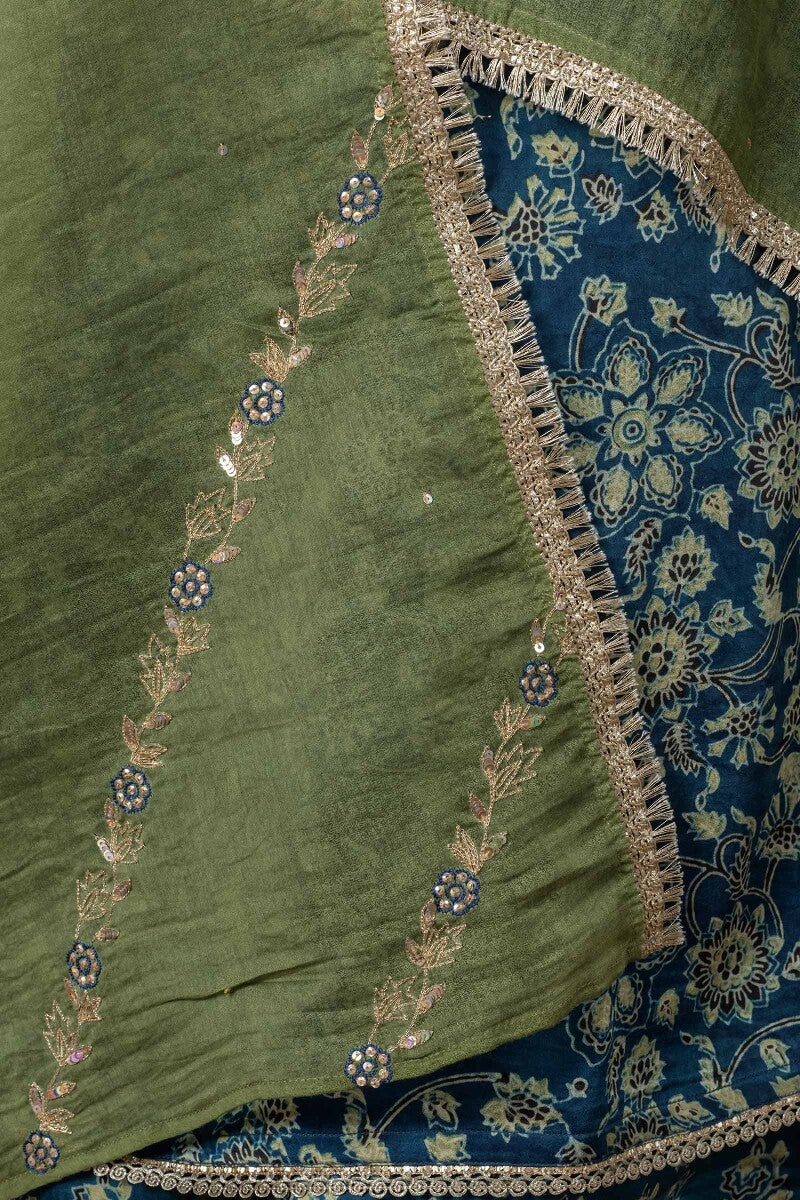 Zubeida Sabah Cotton Silk Dupatta