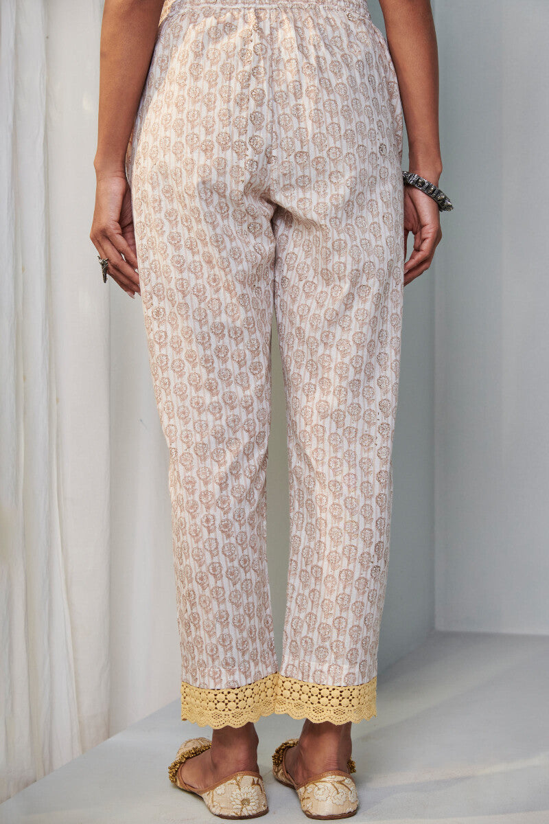 Gauhar Fizah Sanganeri Narrow Pants