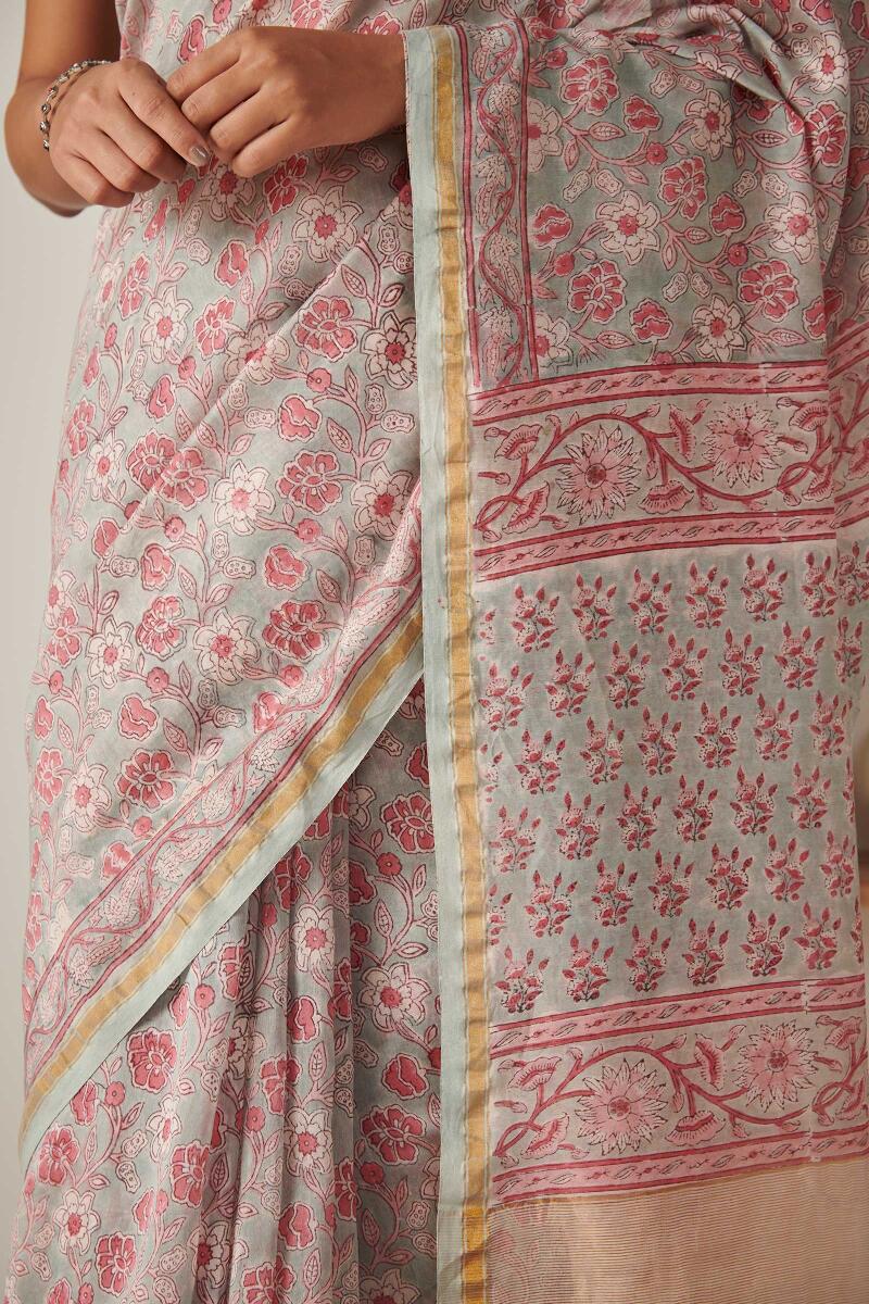 Gauhar Sarah Cotton Silk Saree