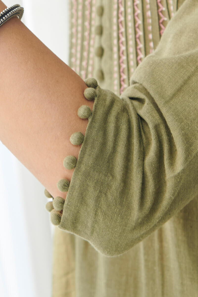 Kashida Maya Handloom Kurta