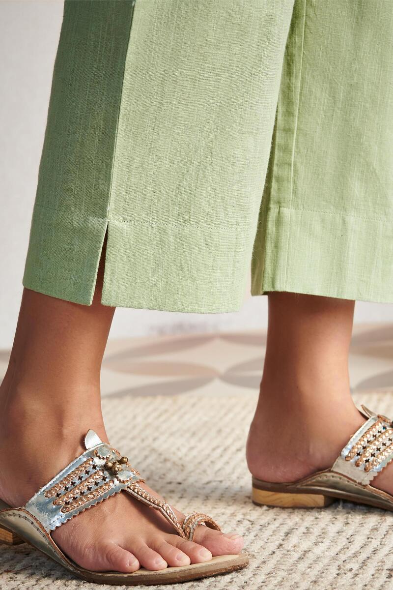 Roza Jia Light Green Pants