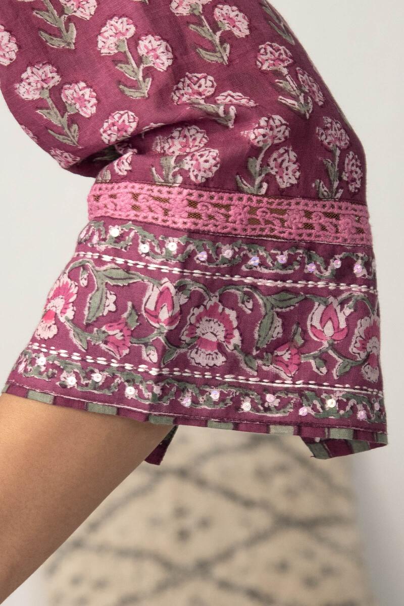 Nasrine Rabiah Sanganeri Kurta