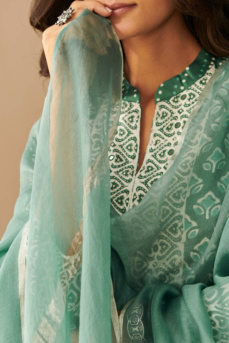 Sehra Ruhi Cotton Silk Dupatta