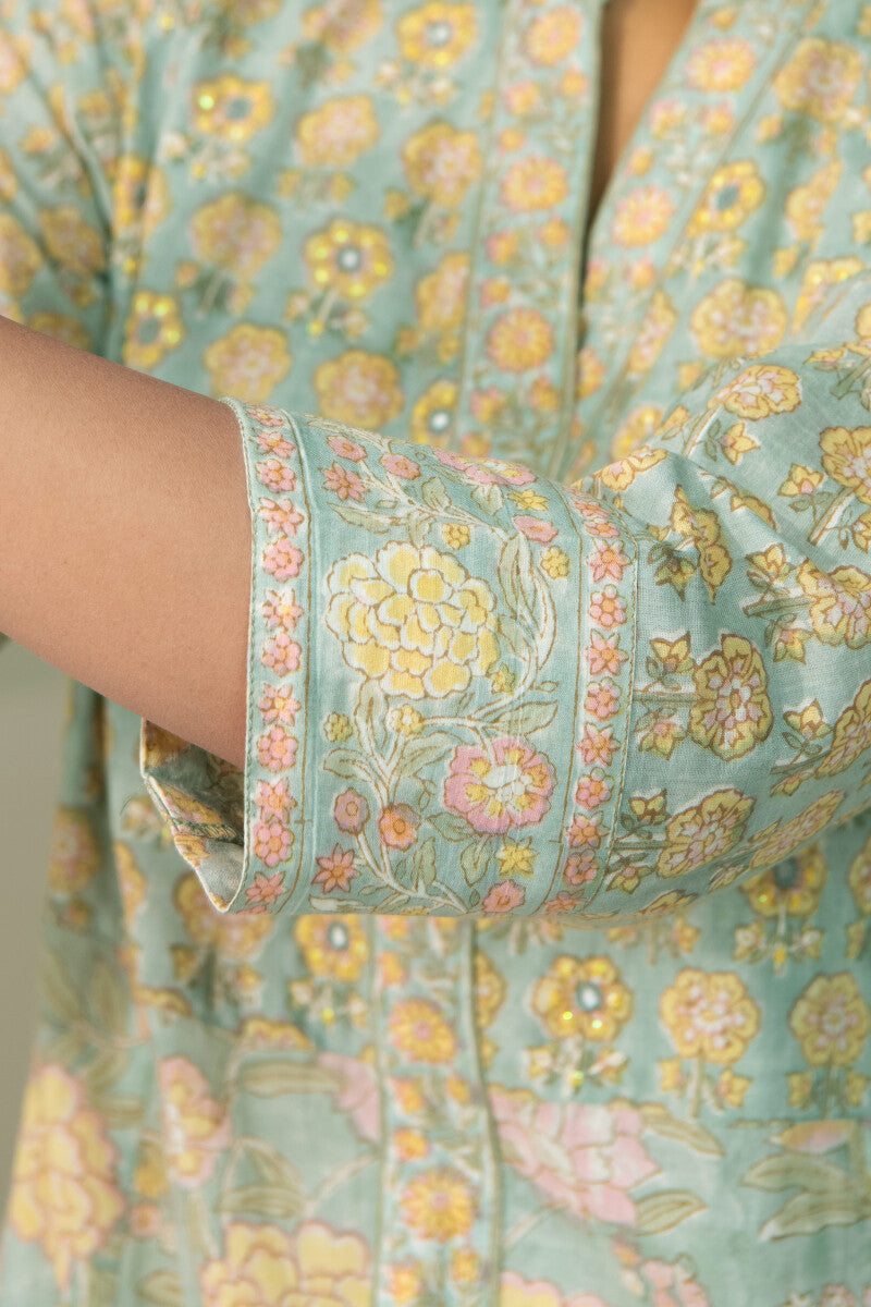 Gulshan Bagh Sanganeri Kurta