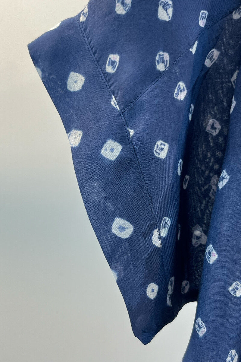 FG Specials: 1 of 1- Hand Block-Printed Modal Top - Size L