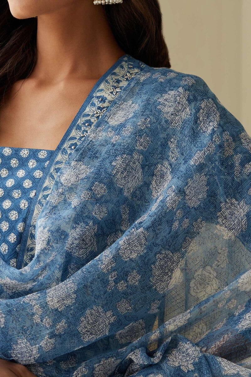 Sehra Maya Indigo Dupatta