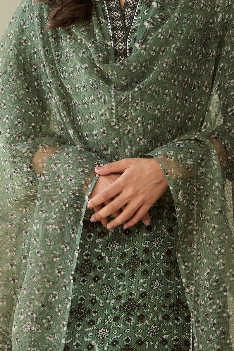 Sehra Kiran Bagru Dupatta