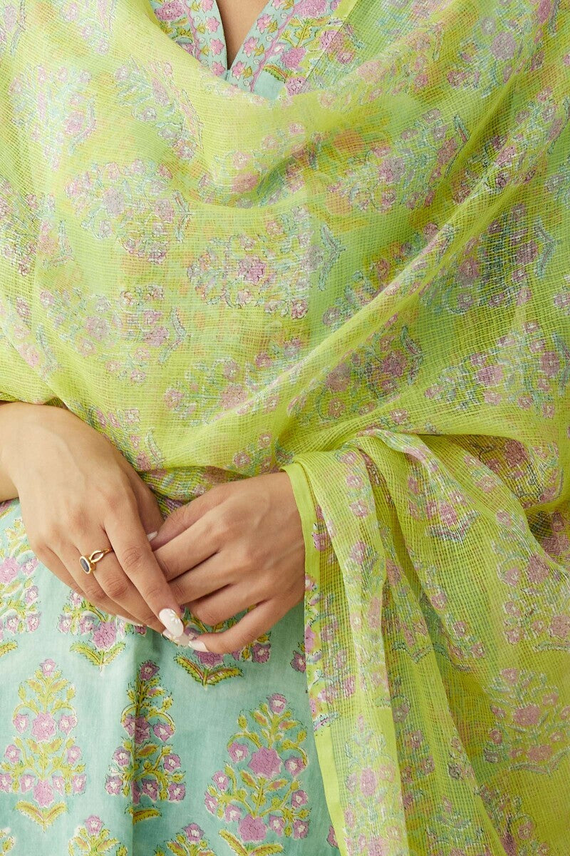 Rosheen Aiza Sanganeri Kota Dupatta