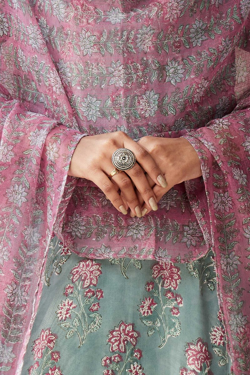 Gulshan Bagh Parisa Sanganeri Dupatta