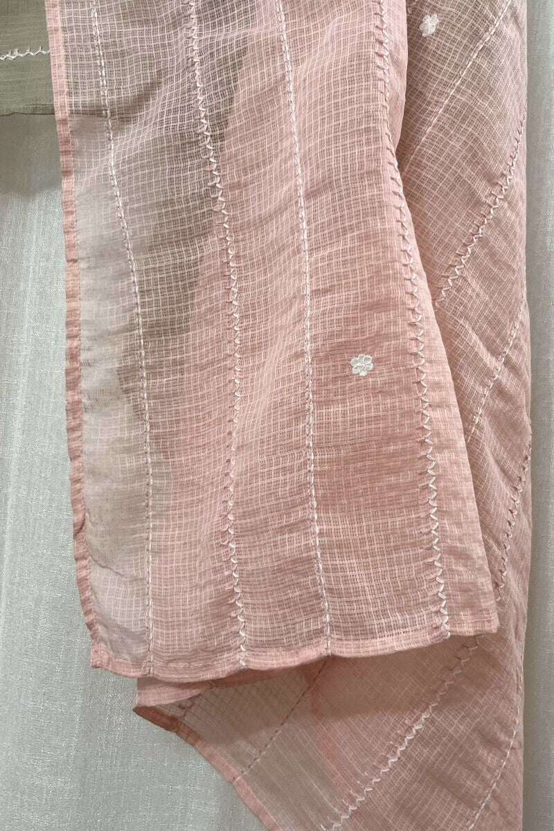 Pink Kota Dupatta