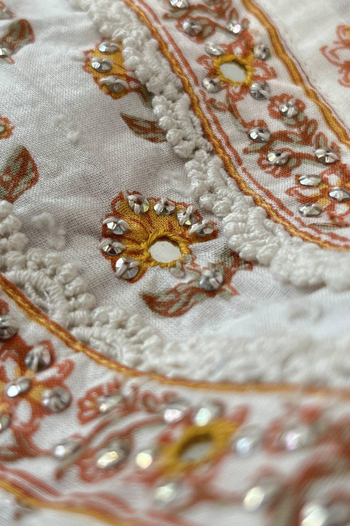 Gulbahar Tazmeen Sanganeri Kurta