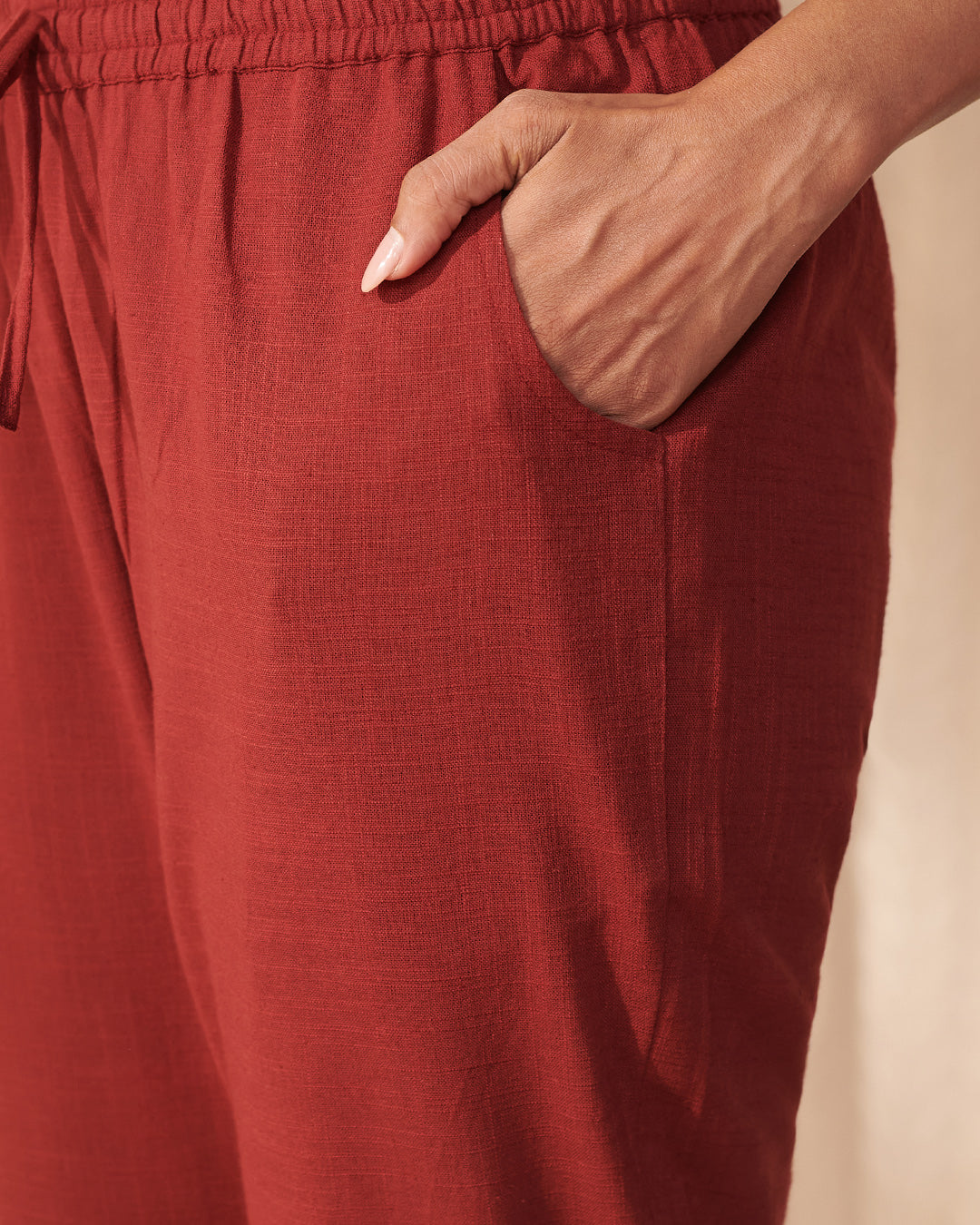Mehraab Alya Alta Red Narrow Pants