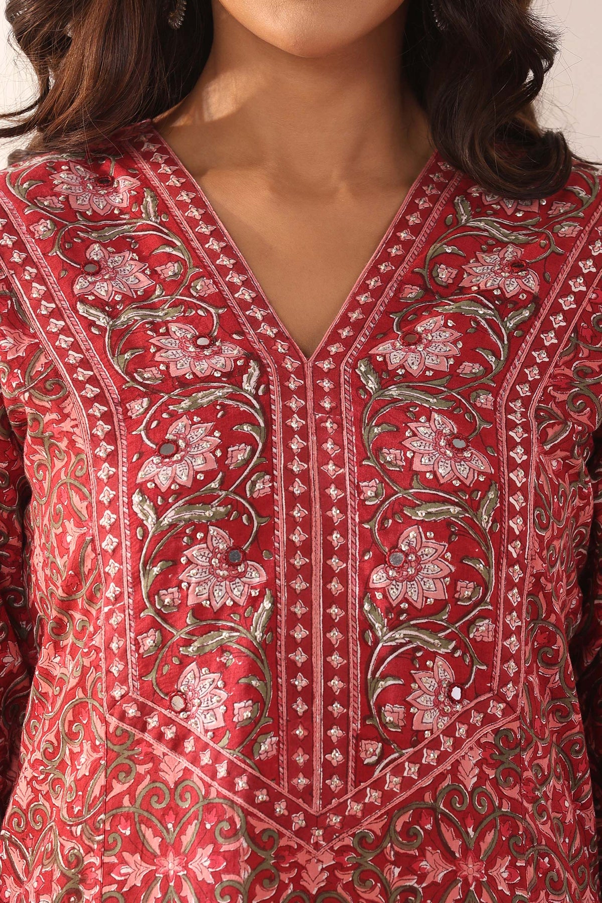 Surplus: Gulbarg Zehna Sanganeri Kurta