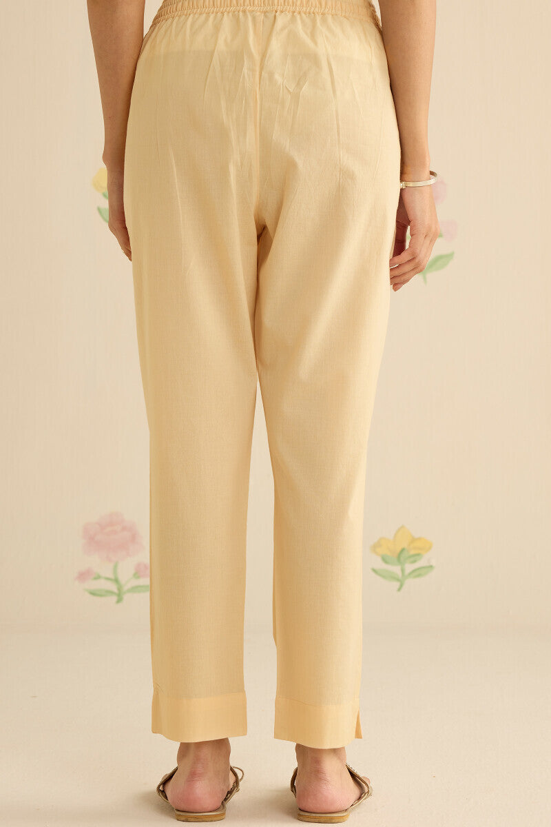 Roza Seerat Cream Narrow Pants