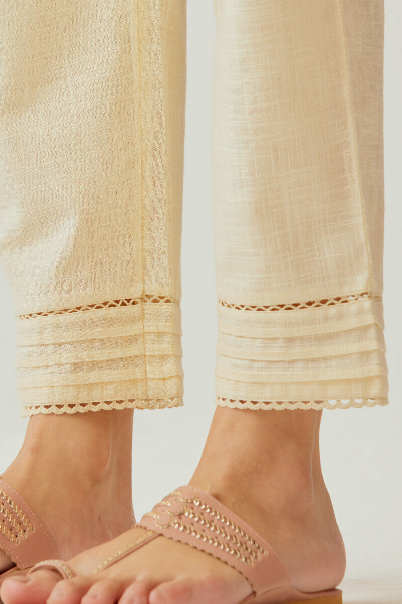 Roza Zara Cream Narrow Pants