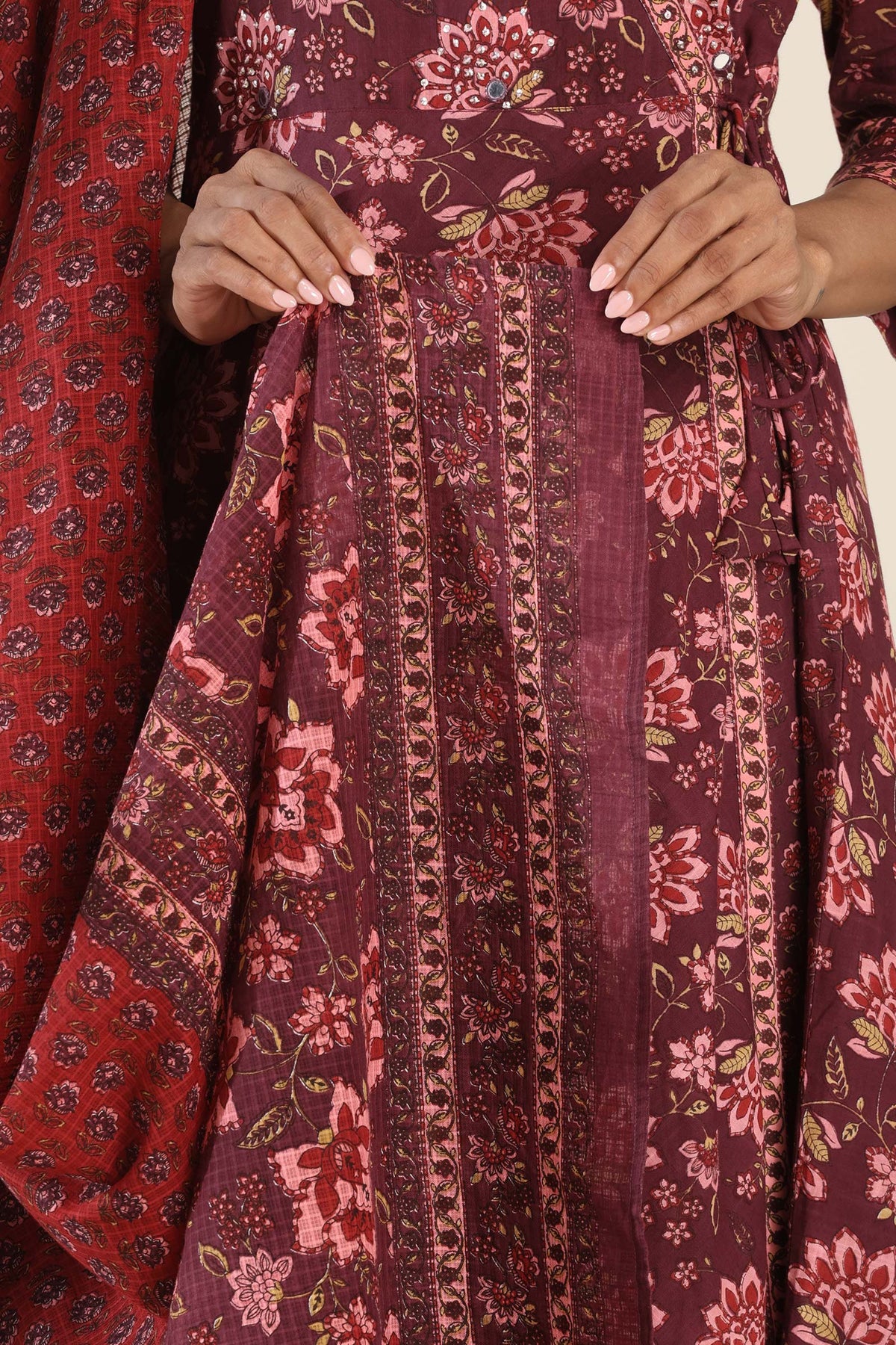 Gauhar Nadira Sanganeri Dupatta