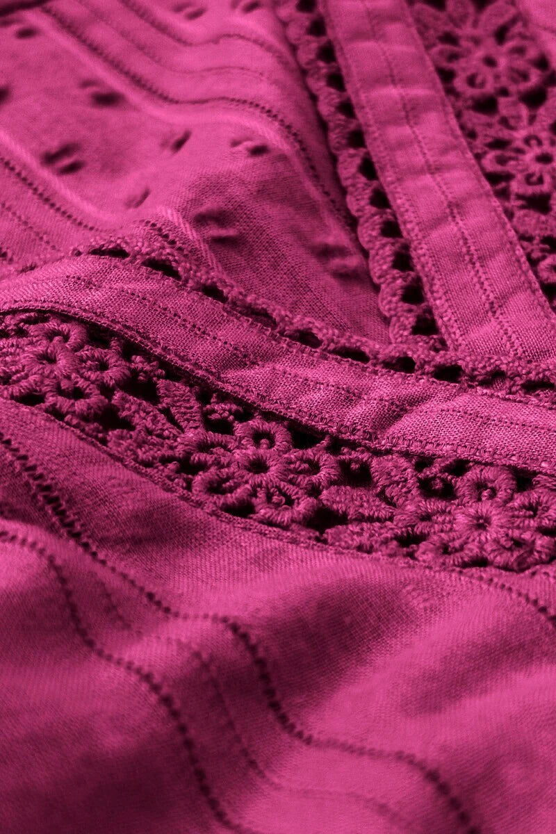 Surplus: Roza Sehr Magenta Kurta