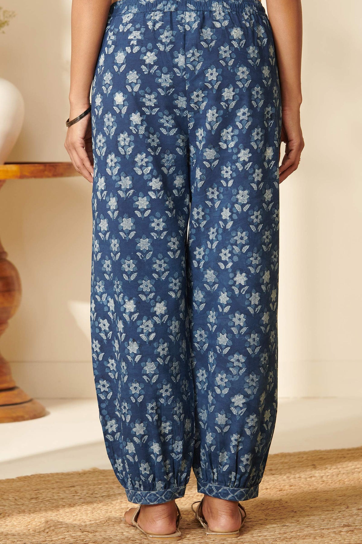 Sehra Nazneen Bagru Izhaar Pants