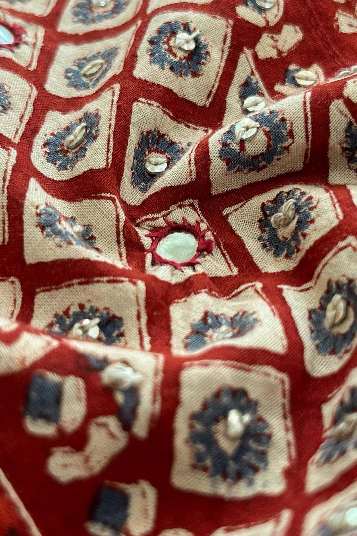 Sehra Kainat Bagru Kurta