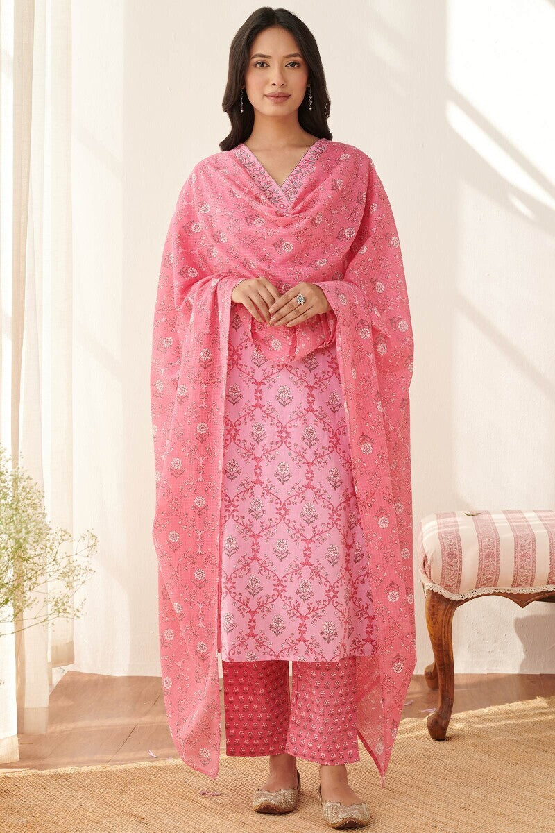 Rosheen Mahnoor Sanganeri Kurta