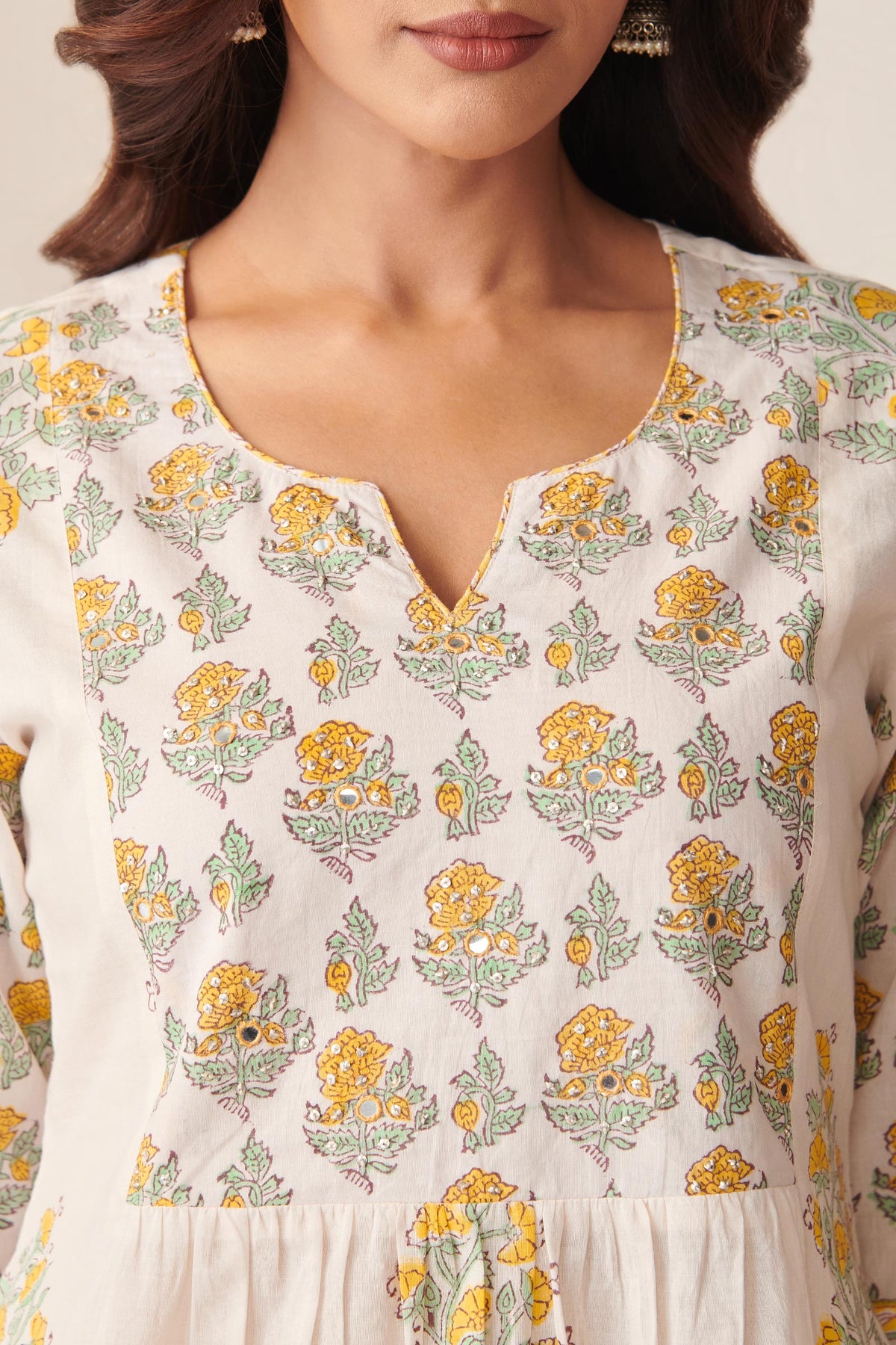 Roz Meher Omaira Sanganeri Kurta