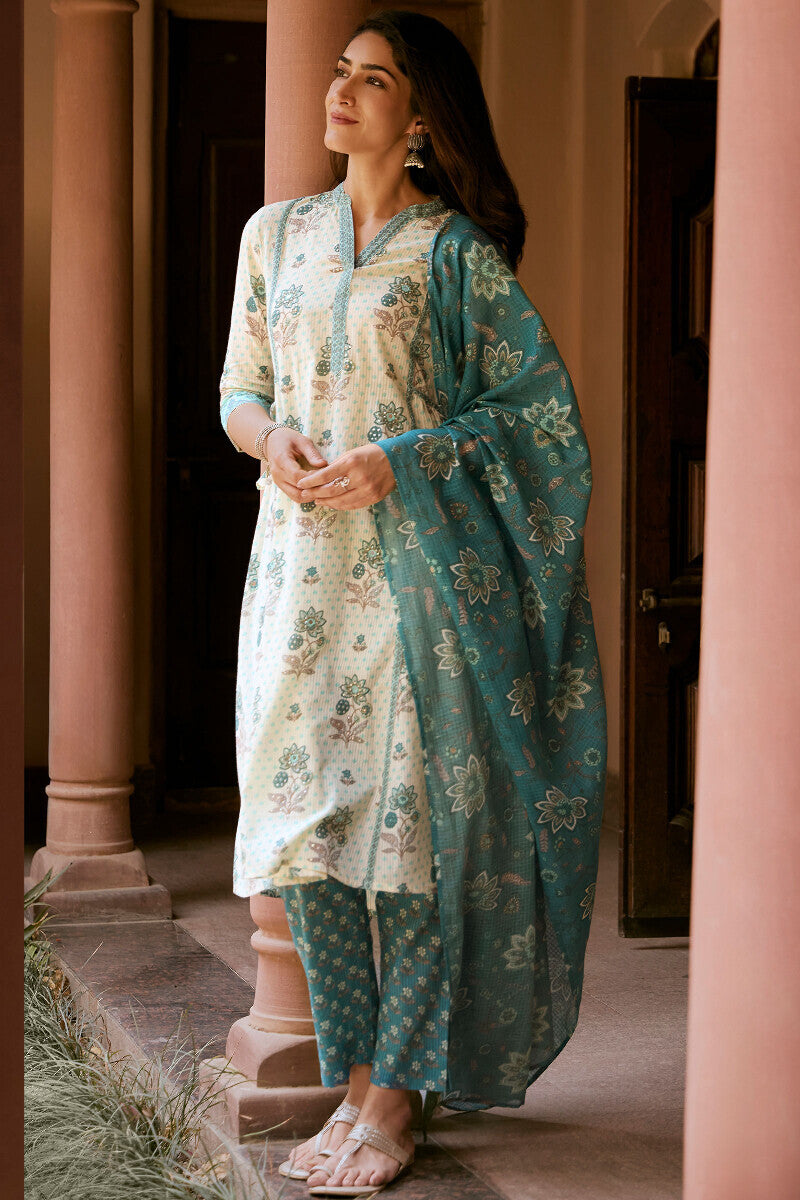 Nazmin Mahi Sanganeri Kurta