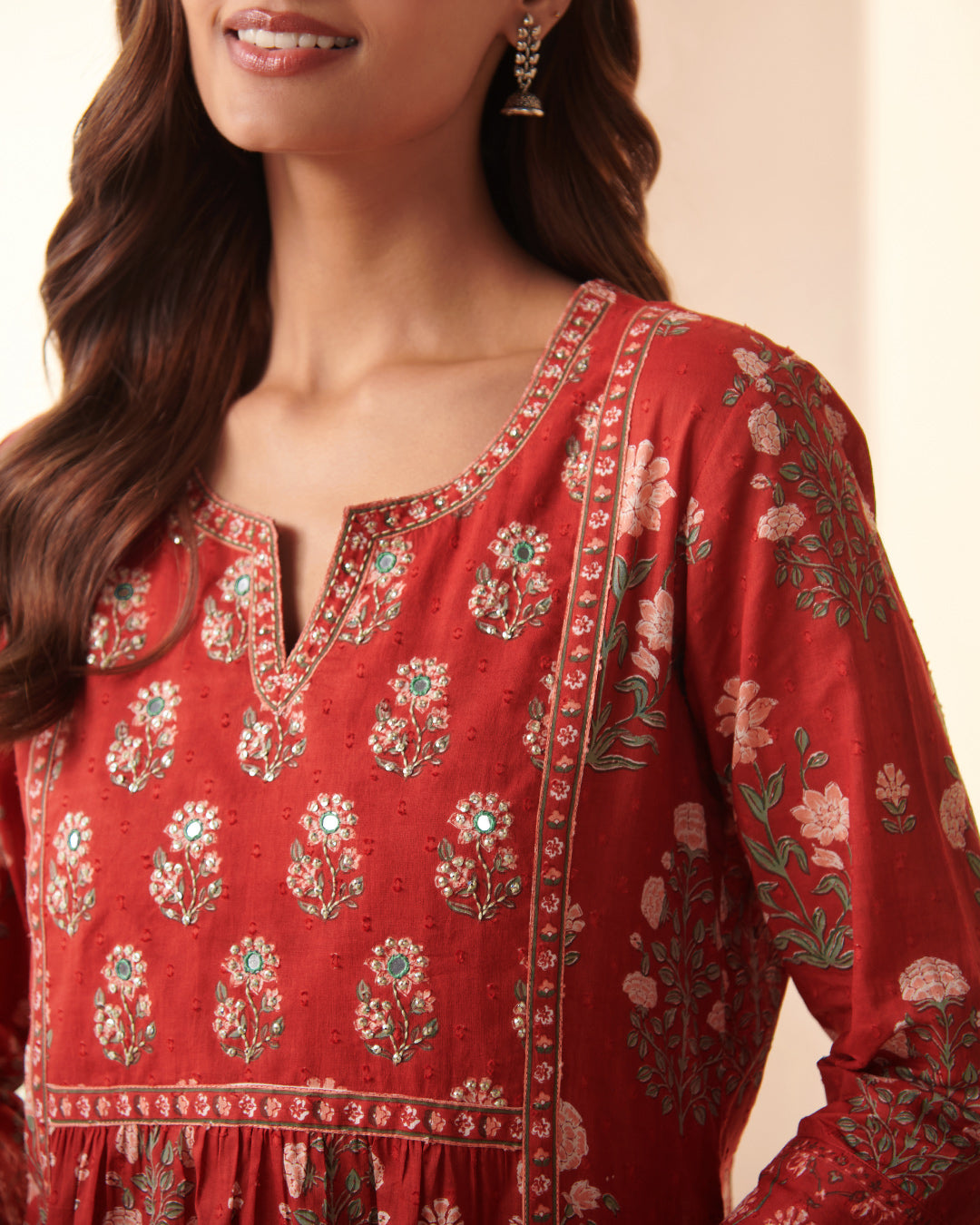Gulbarg Yana Sanganeri Kurta