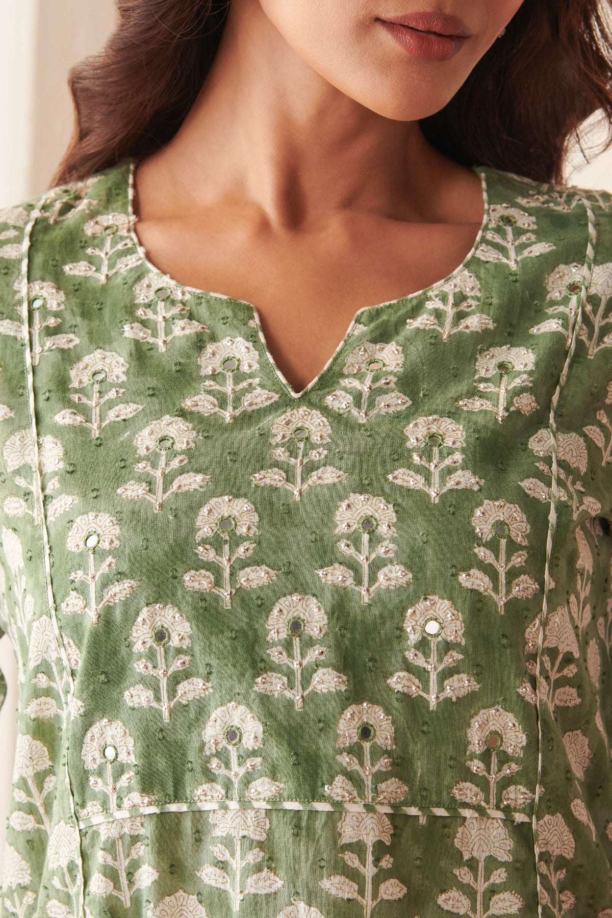 Surplus: Rosheen Maiwa Sanganeri Kurta