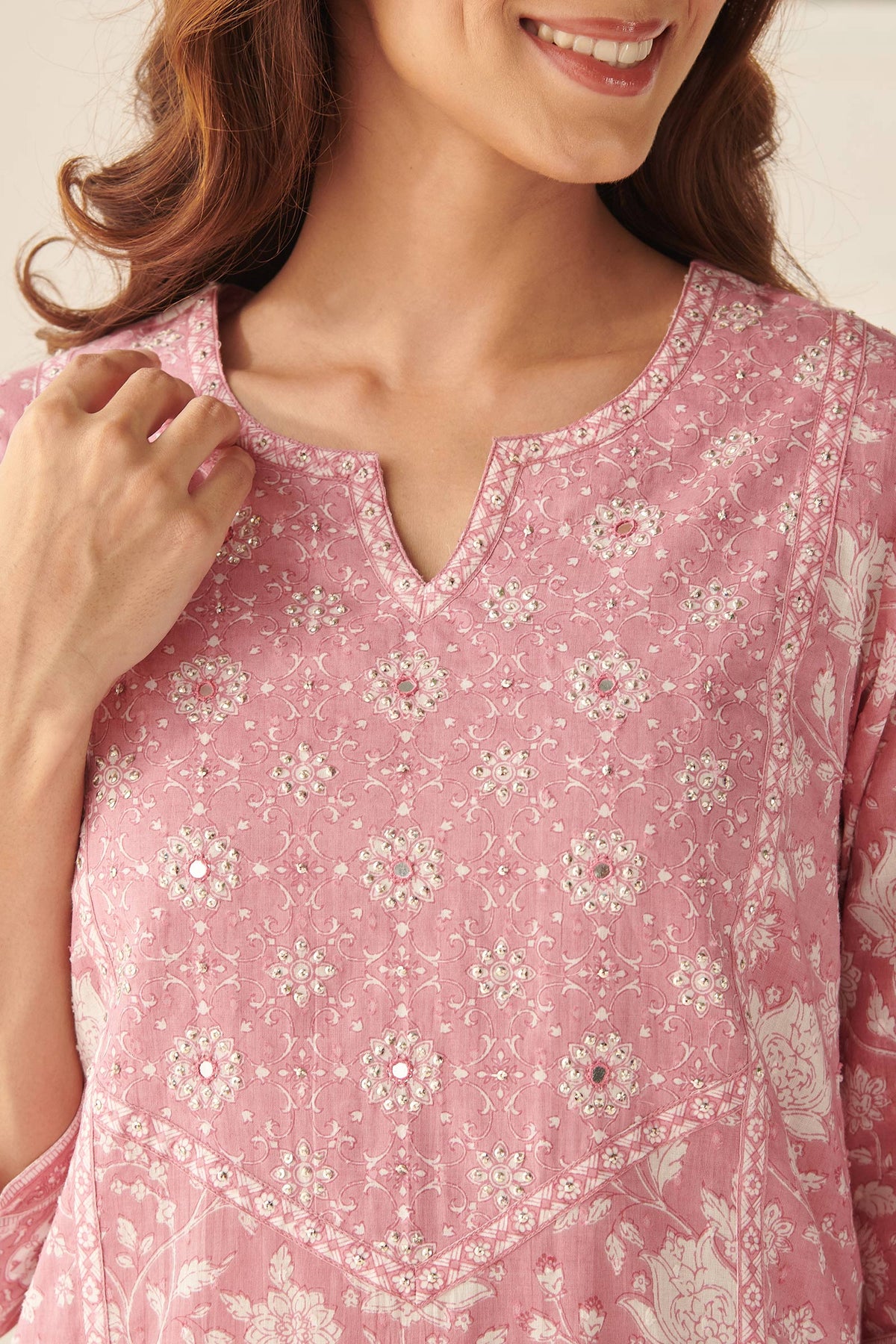 Gulbarg Safeena Sanganeri Kurta
