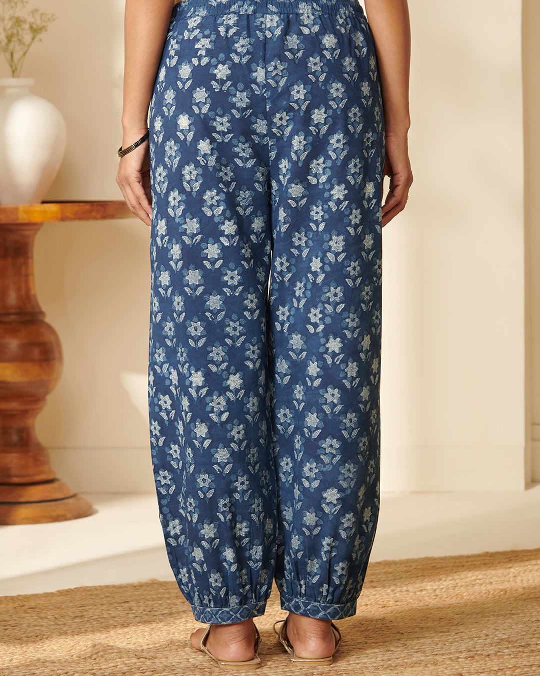 Sehra Nazneen Bagru Izhaar Pants
