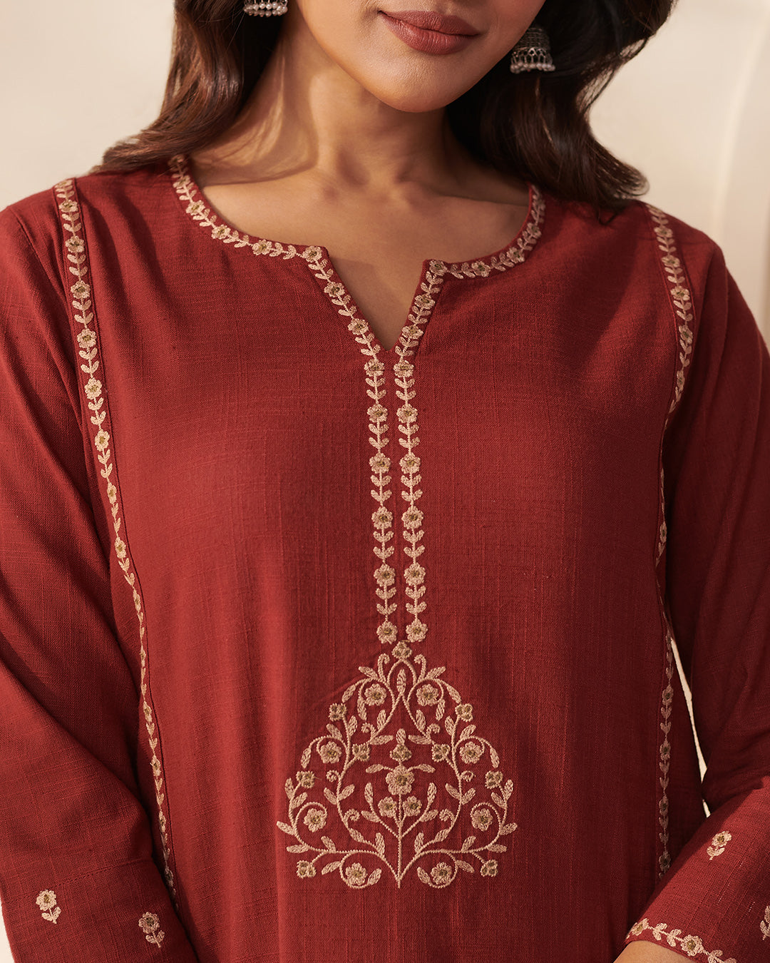 Mehraab Alya Alta Red Kurta