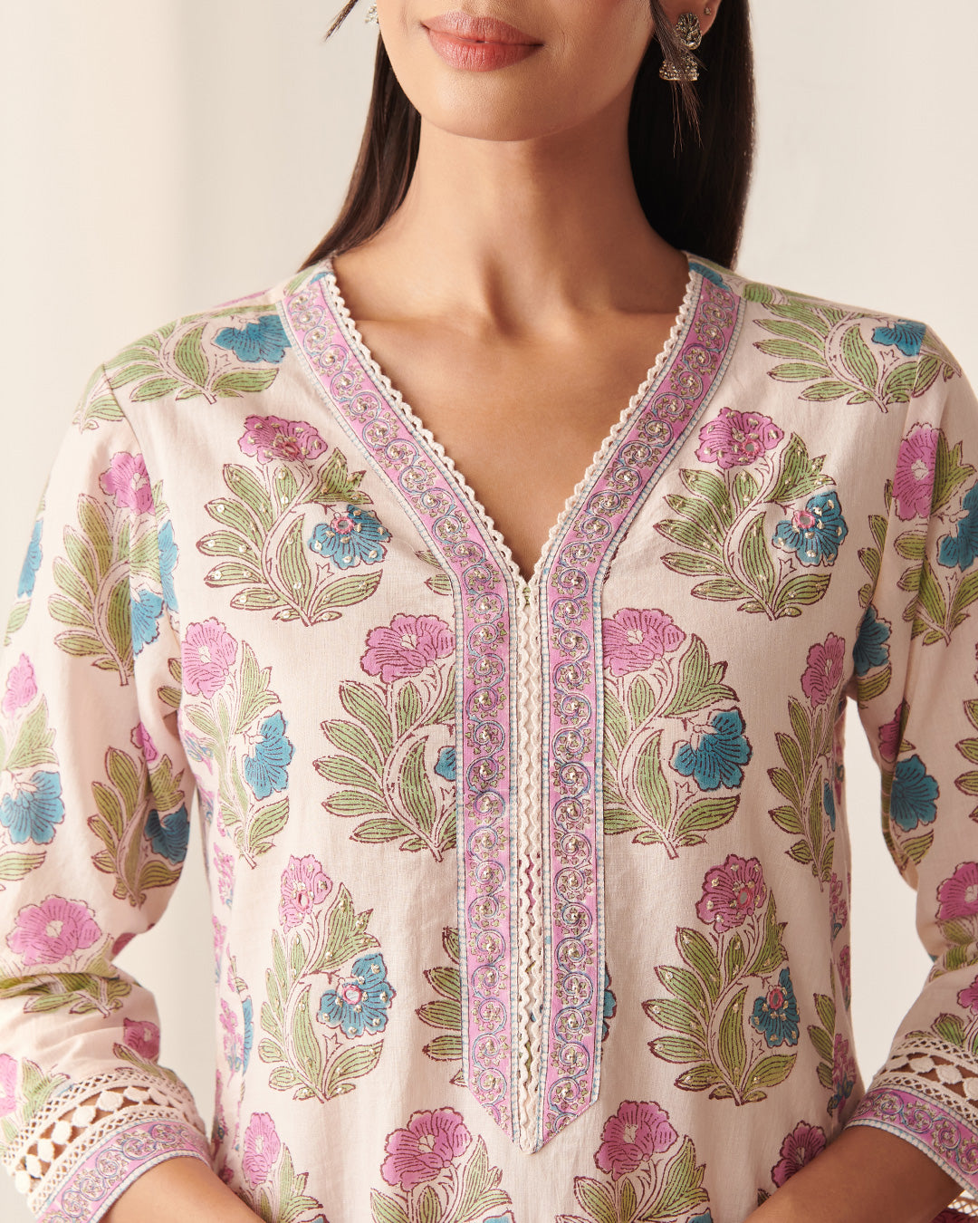 Gulbarg Fareena Sanganeri Kurta